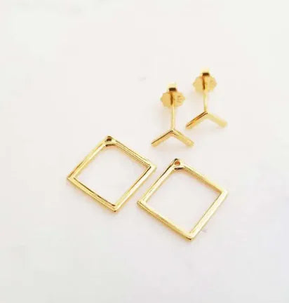 Elegant Minimalist Geo Earrings