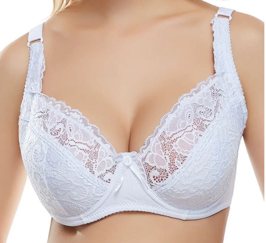 koreanstreamer Lace Bra Ultra-Thin Sexy Lingerie Push-Up Bra