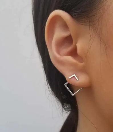 Elegant Minimalist Geo Earrings