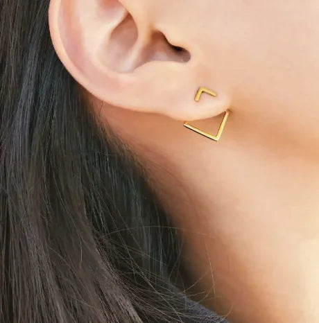 Elegant Minimalist Geo Earrings